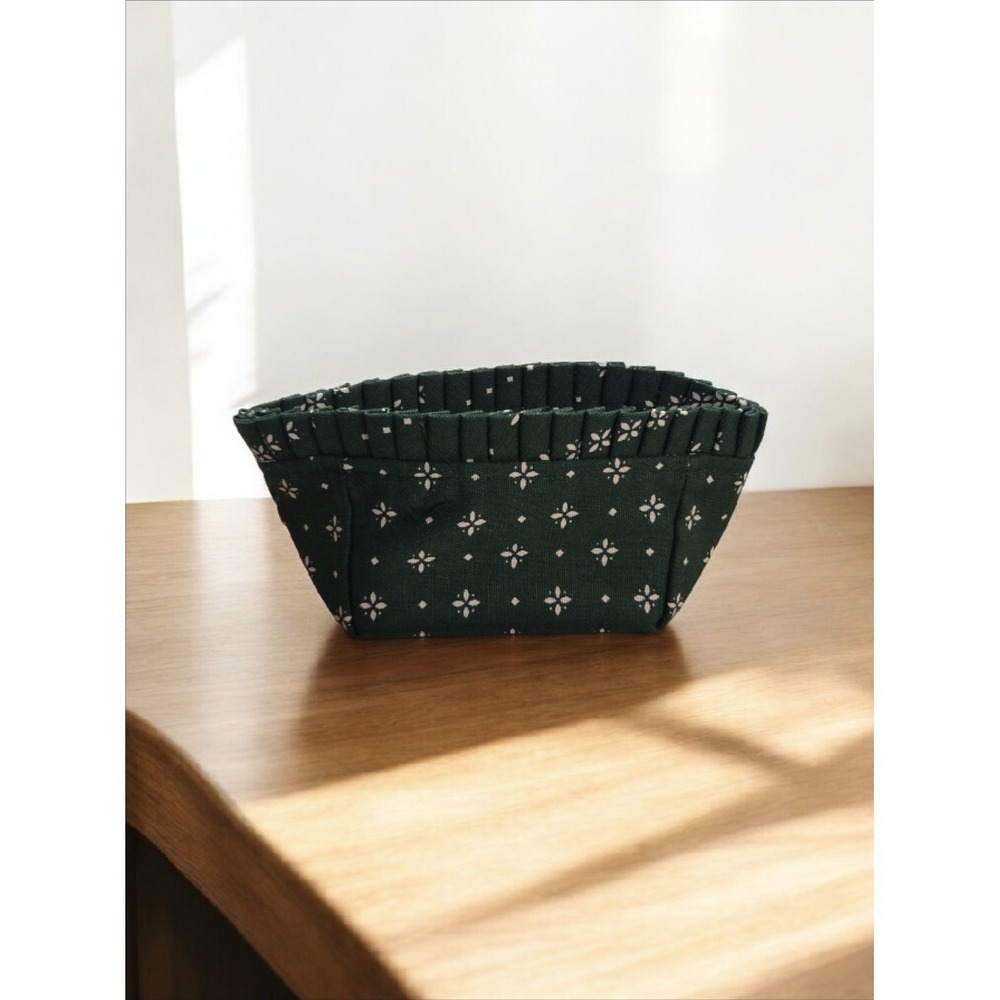 Longaberger Fabric Green Tea Basket‎ Liner 270064 New in Package - Picture 2 of 5
